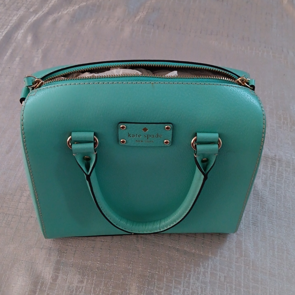 Kate Spade New York Alessa Wellesley Leather Satchel NWOT